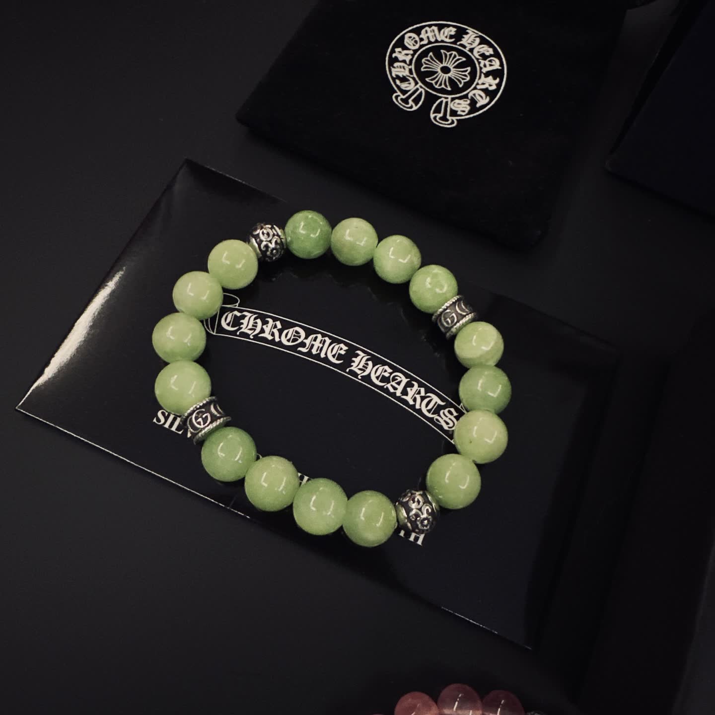 Chrome Hearts Beaded Bracelet Set
